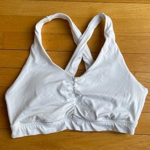 Aerie Offline XL white sports bra